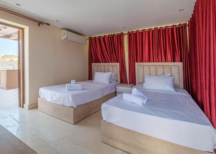 El Gouna Abo Tig Marina 1 Bedroom And 1 Bedroom At The Roof * Hurghada